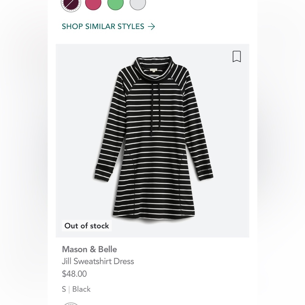 Stitch Fix Brand Sweater Dress